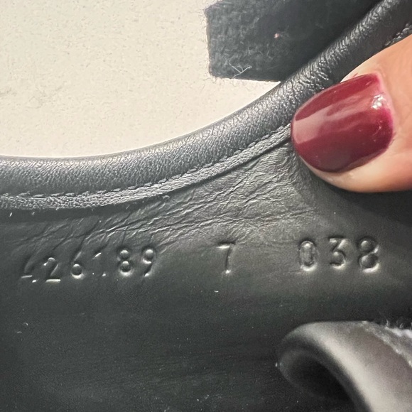 NEW Gucci Black canvas & leather GG logo Ace sneakers - Father’s Day gift! - Picture 5 of 5